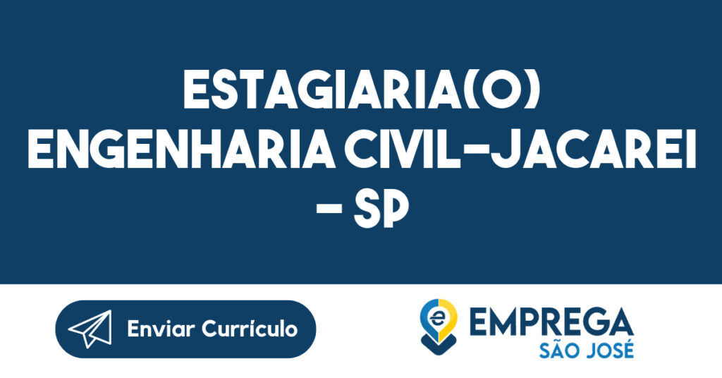 Estagiaria(O) Engenharia Civil-Jacarei - Sp 1