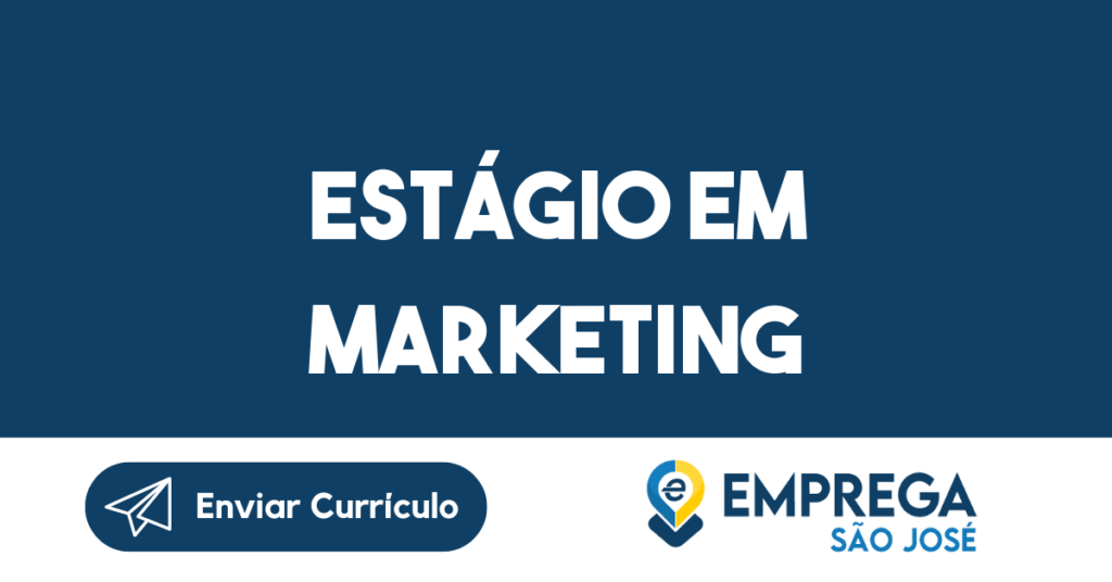 Estágio Em Marketing-São José Dos Campos - Sp 1