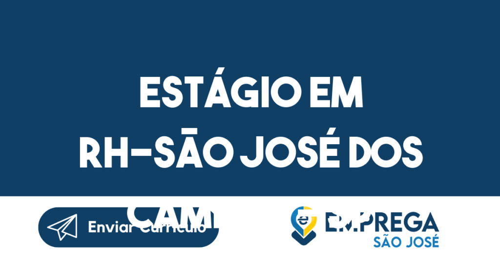 Estágio Em Rh-São José Dos Campos - Sp 1