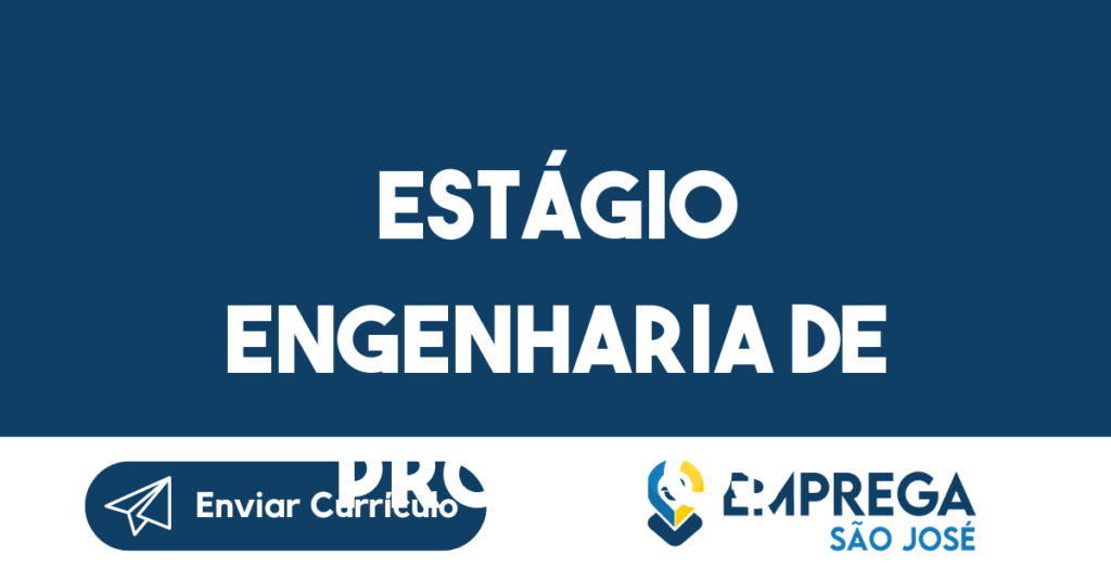 Estágio Engenharia De Projetos-Jambeiro - Sp 1