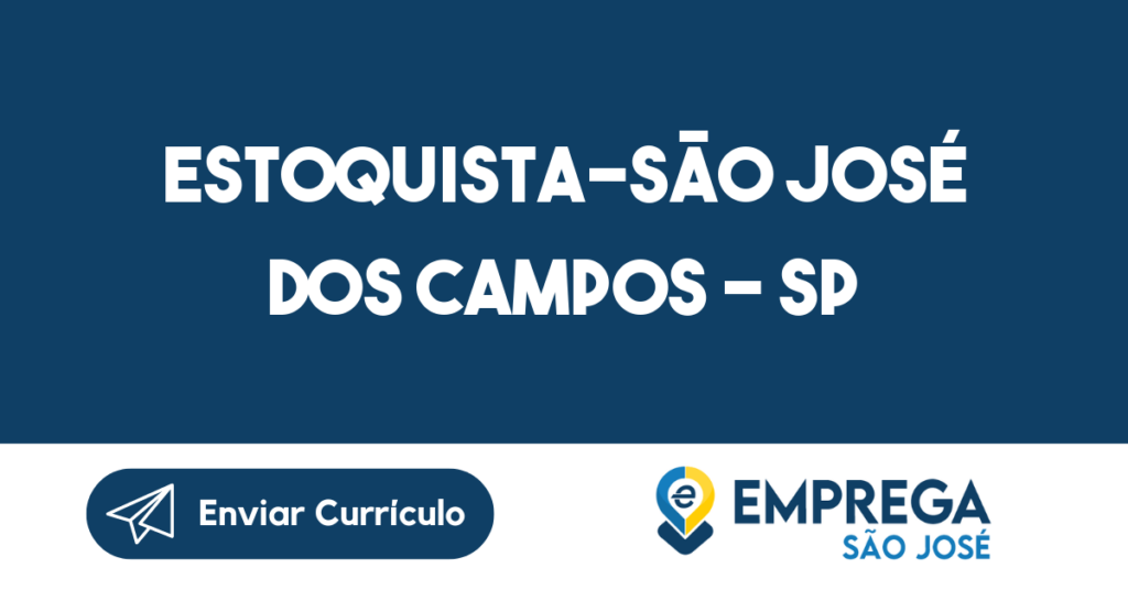 Estoquista-São José Dos Campos - Sp 1