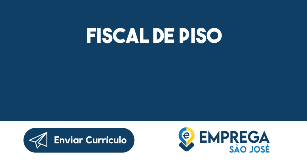 Fiscal De Piso-Jacarei - Sp 1