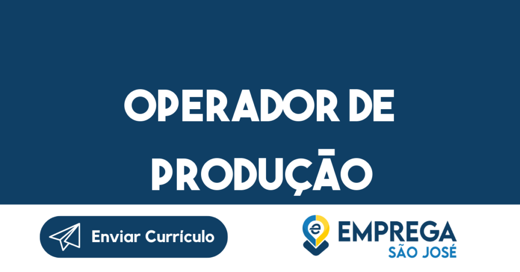 Operador De Produção-São José Dos Campos - Sp 1