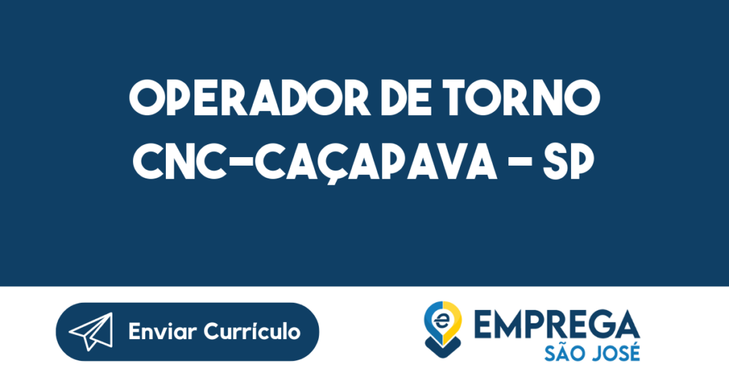 Operador De Torno Cnc-Caçapava - Sp 1