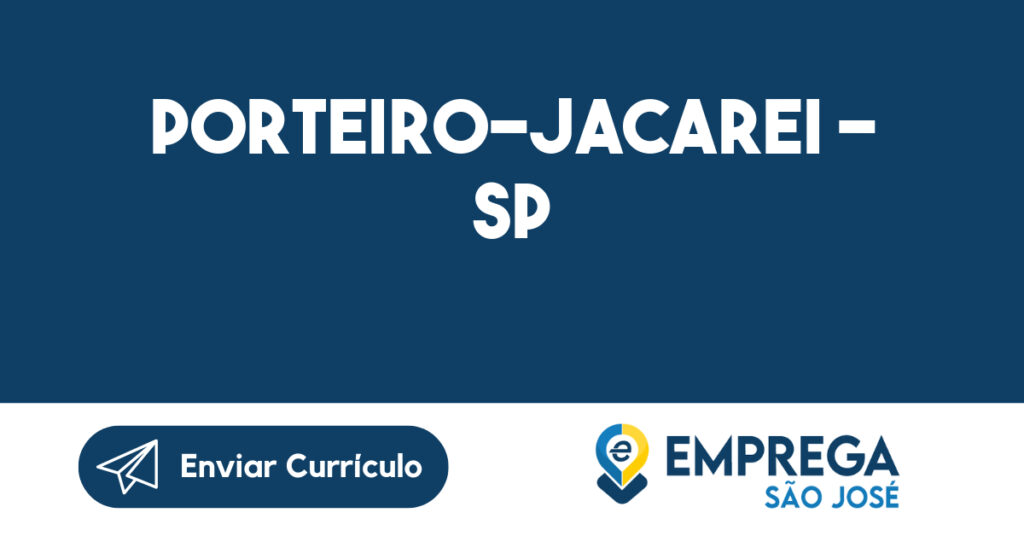 Porteiro-Jacarei - Sp 1