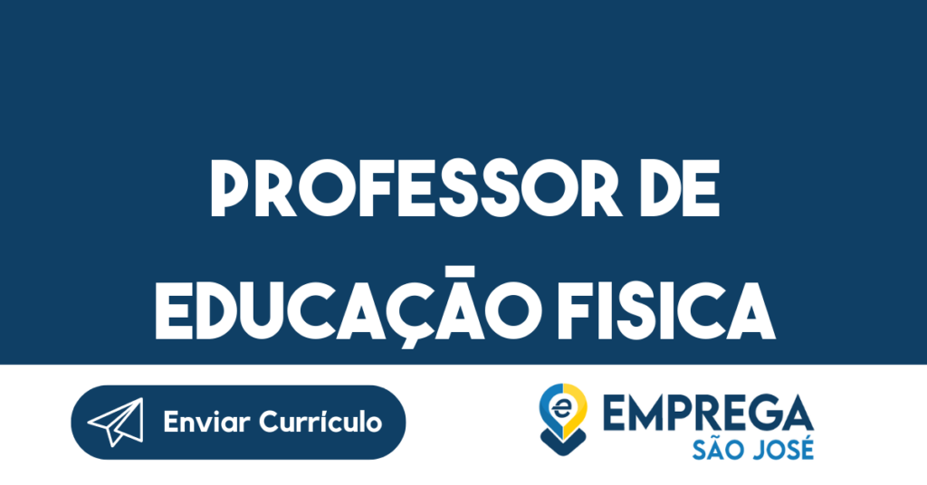 Professor De Educação Fisica-São José Dos Campos - Sp 1