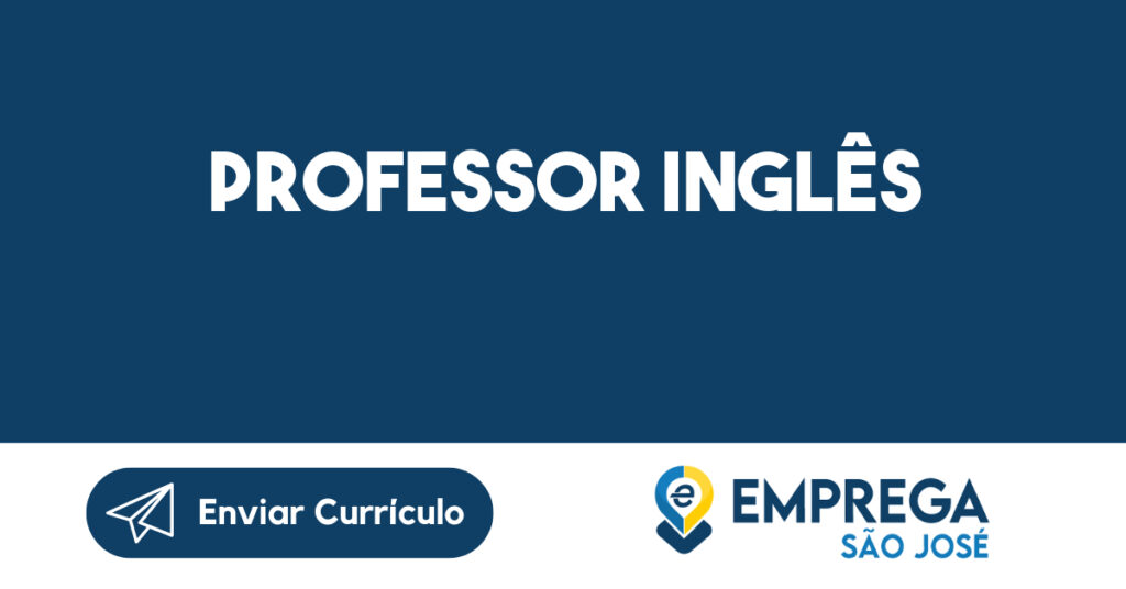 Professor Inglês-São José Dos Campos - Sp 1