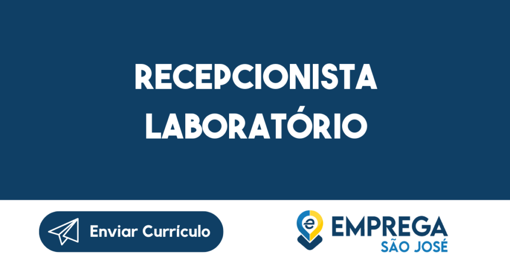 Recepcionista Laboratório-São José Dos Campos - Sp 1