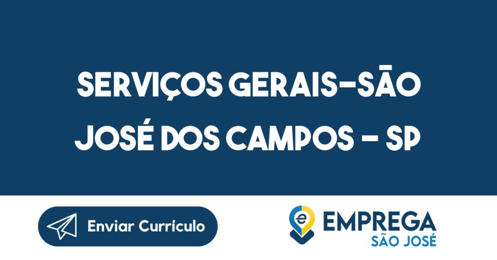 Serviços Gerais-São José Dos Campos - Sp 1