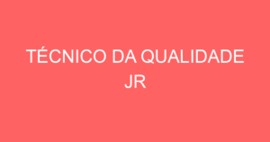 Técnico Da Qualidade Jr-São José Dos Campos - Sp 14