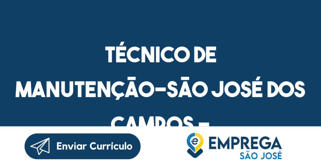 Técnico De Manutenção-São José Dos Campos - Sp 1