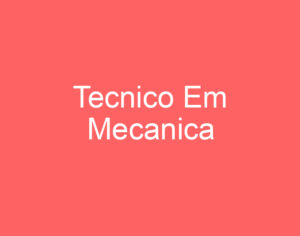 Tecnico Em Mecanica-Jacarei - Sp 7