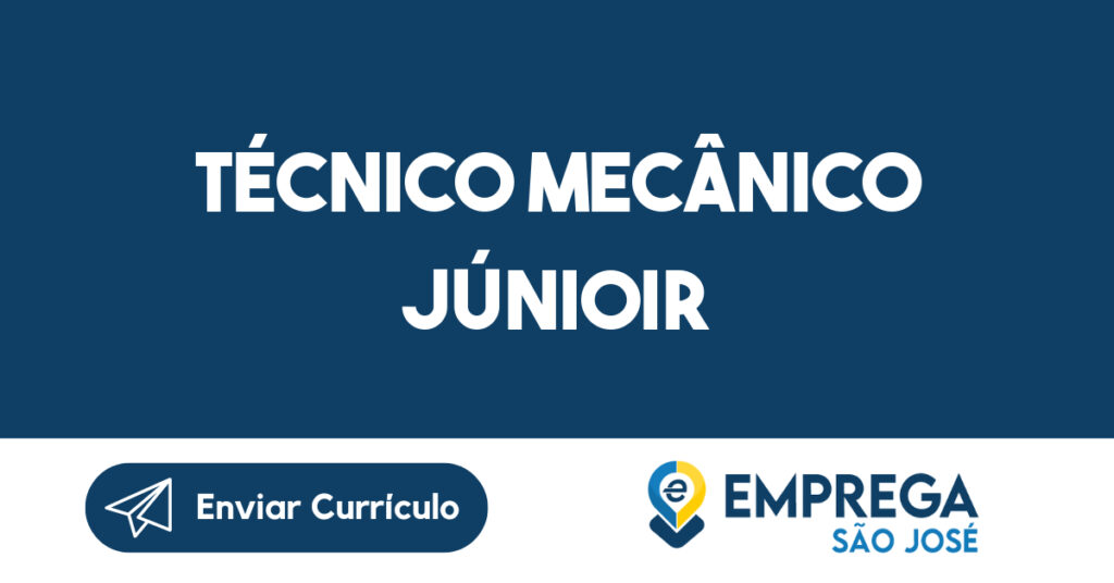 Técnico Mecânico Júnioir-São José Dos Campos - Sp 1