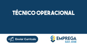 Técnico Operacional-Jacarei - Sp 1