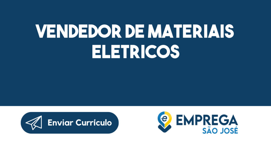 Vendedor De Materiais Eletricos-São José Dos Campos - Sp 1