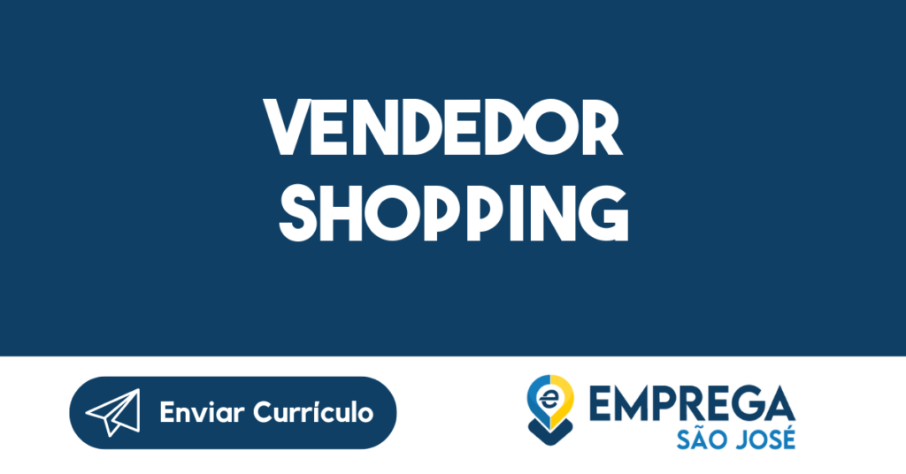 Vendedor Shopping-São José Dos Campos - Sp 1