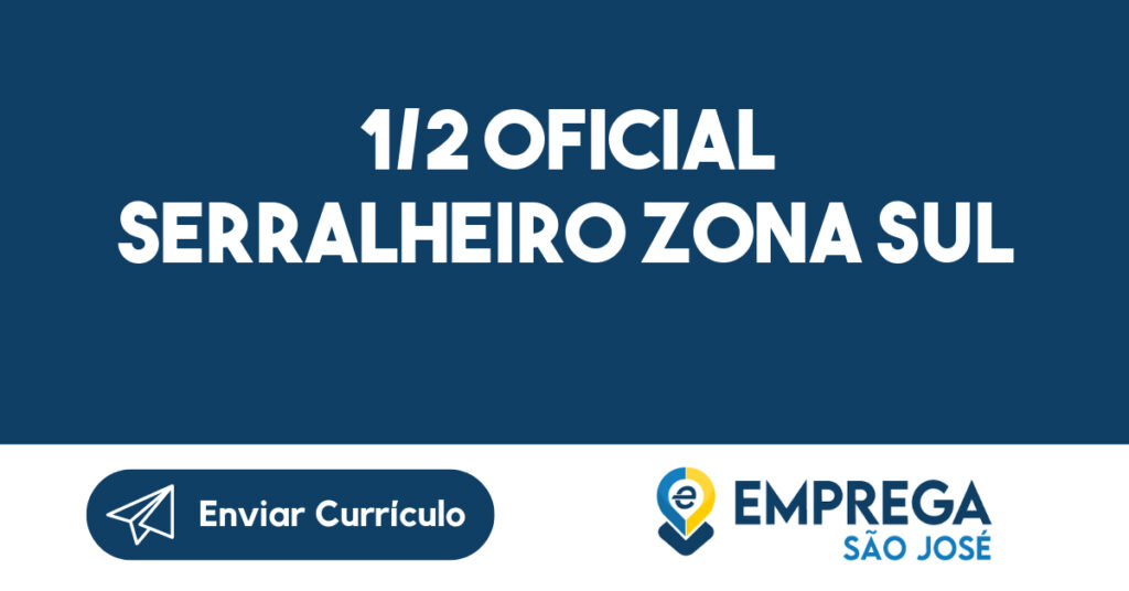 1/2 Oficial Serralheiro Zona Sul -São José Dos Campos - Sp 1