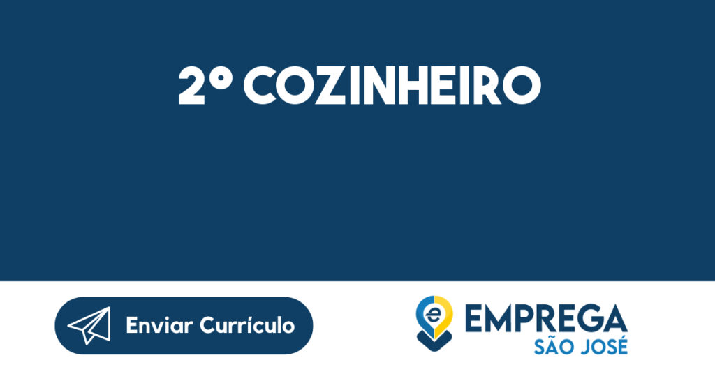 2º Cozinheiro-Jacarei - Sp 1