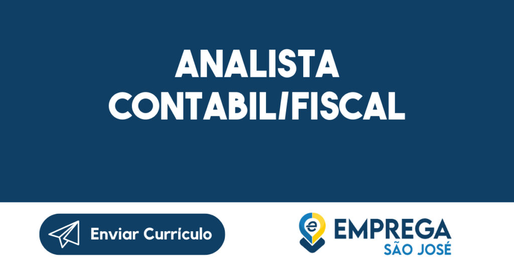 Analista Contabil/Fiscal-São José Dos Campos - Sp 1