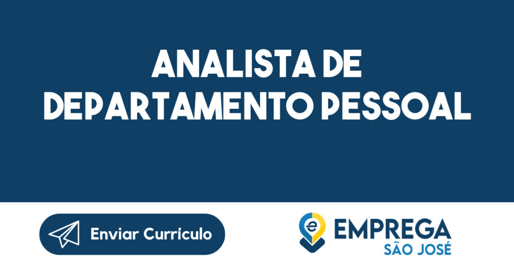 Analista De Departamento Pessoal-São José Dos Campos - Sp 1