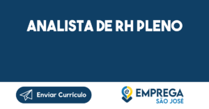 Analista De Rh Pleno -Jacarei - Sp 3