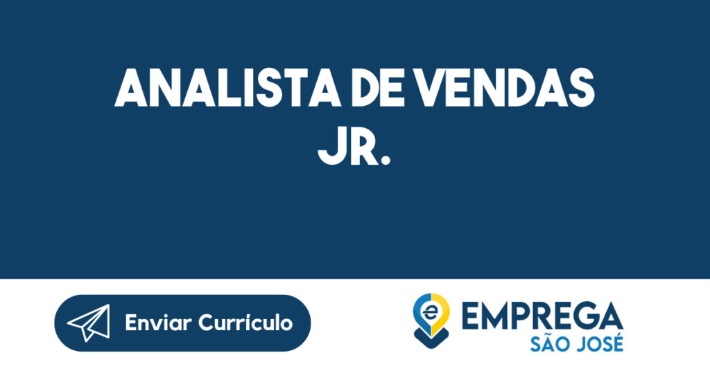 Analista De Vendas Jr.-Jacarei - Sp 1