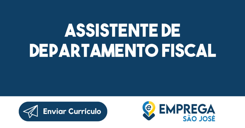 Assistente De Departamento Fiscal 1