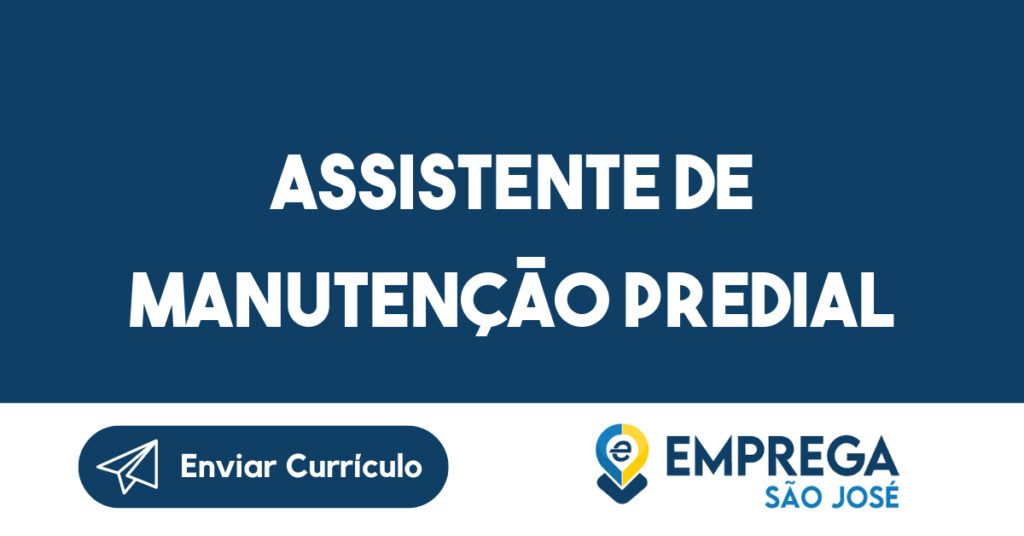 Assistente De Manutenção Predial-Jacarei - Sp 1