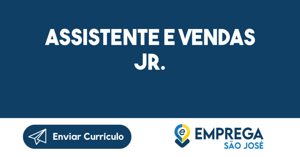 Assistente E Vendas Jr.-Jacarei - Sp 1