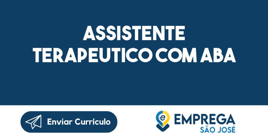 Assistente Terapeutico Com Aba-Jacarei - Sp 1