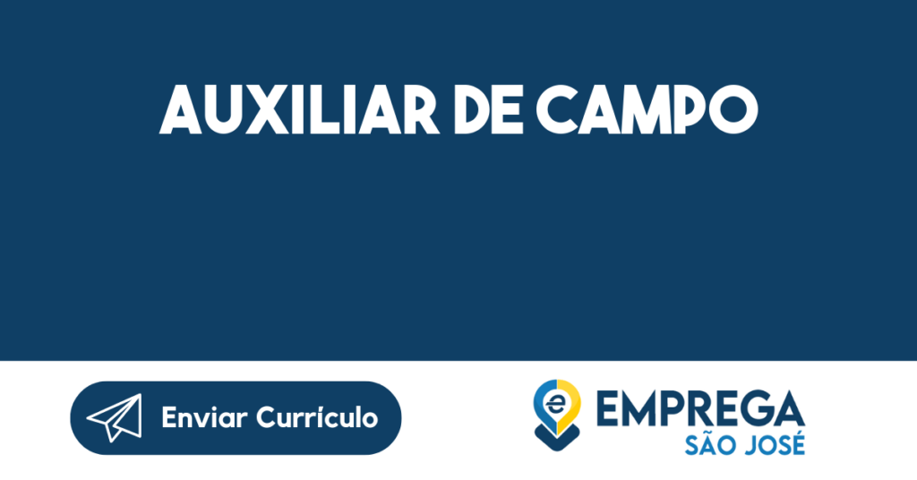 Auxiliar De Campo-Guararema - Sp 1