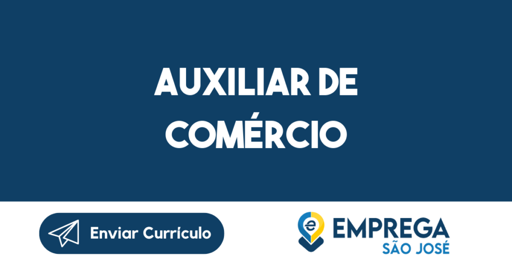 Auxiliar De Comércio-São José Dos Campos - Sp 1