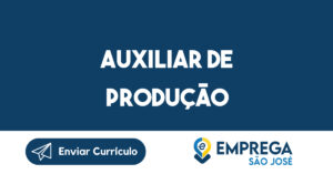 Auxiliar De Produção-São José Dos Campos - Sp 12