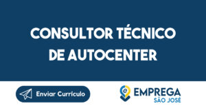 Consultor Técnico De Autocenter-São José Dos Campos - Sp 6