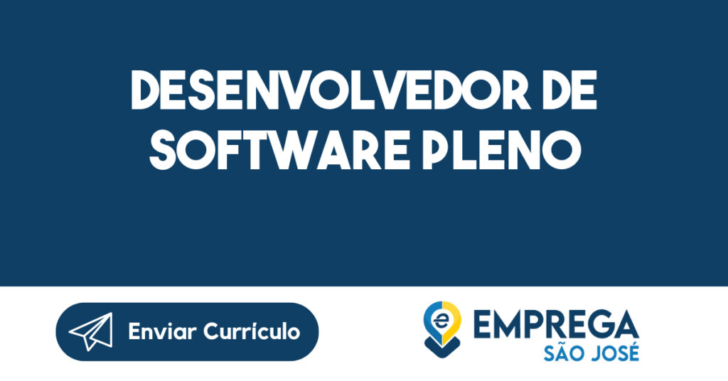 Desenvolvedor De Software Pleno-São José Dos Campos - Sp 1