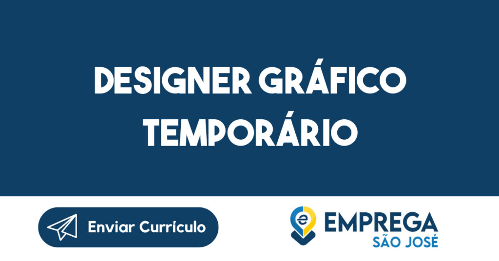 Designer Gráfico Temporário -São José Dos Campos - Sp 1