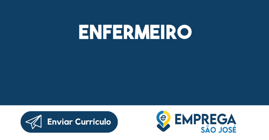 Enfermeiro-São José Dos Campos - Sp 1