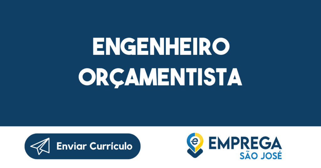 Engenheiro Orçamentista-Jacarei - Sp 1