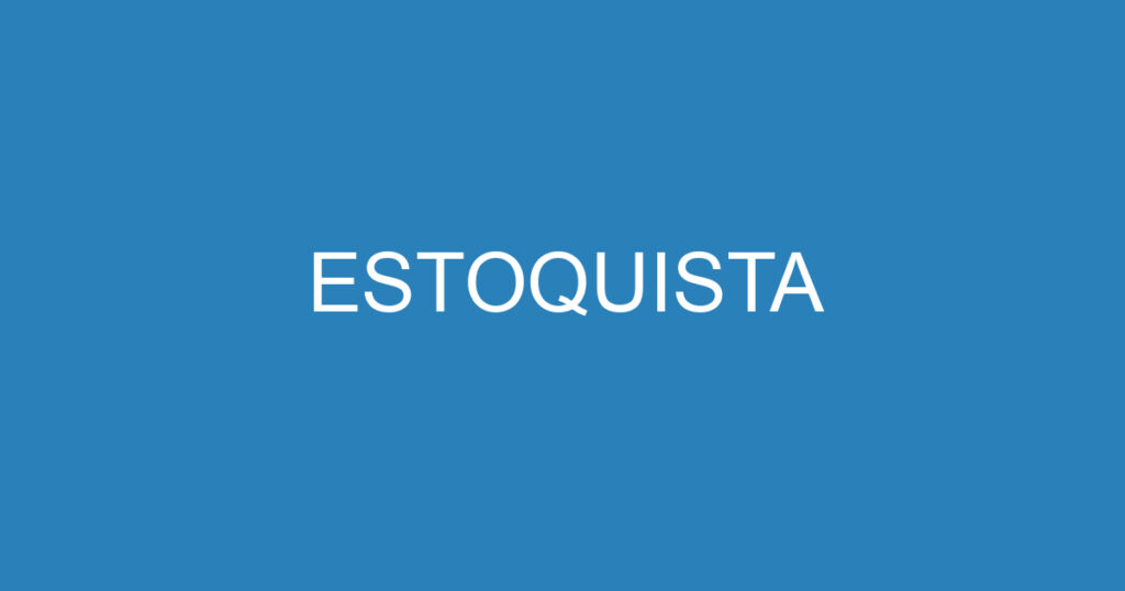 Estoquista 1