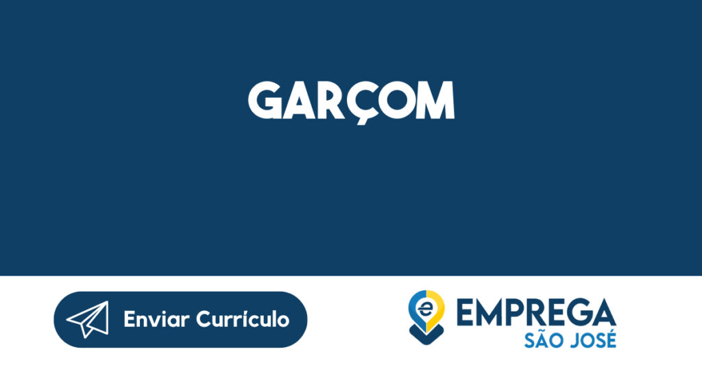 Garçom-São José Dos Campos - Sp 1