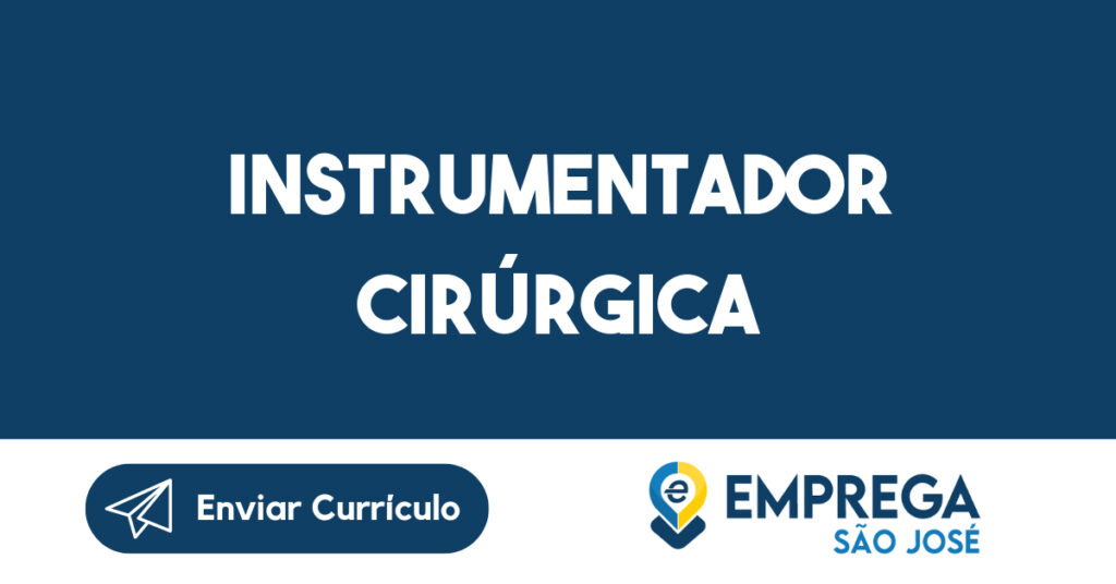 Instrumentador Cirúrgica-Jacarei - Sp 1