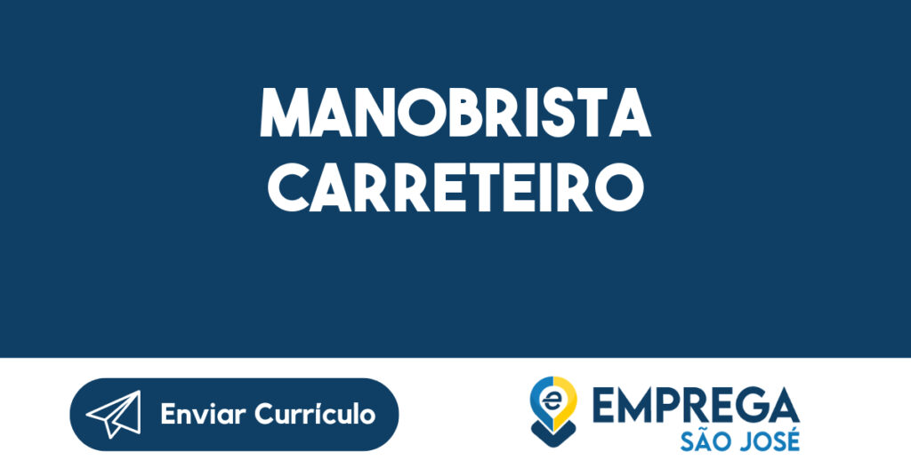 Manobrista Carreteiro-Jacarei - Sp 1