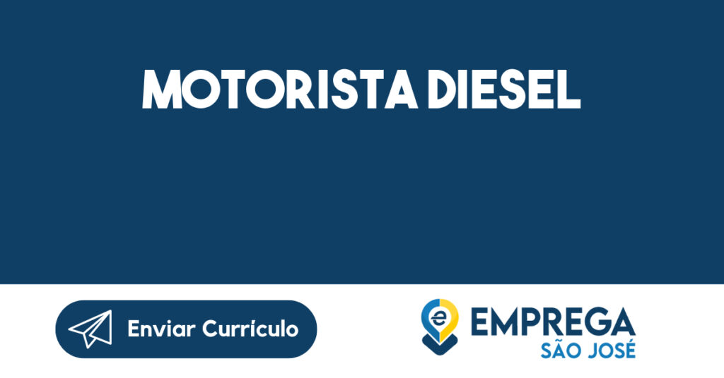 Motorista Diesel-Jacarei - Sp 1