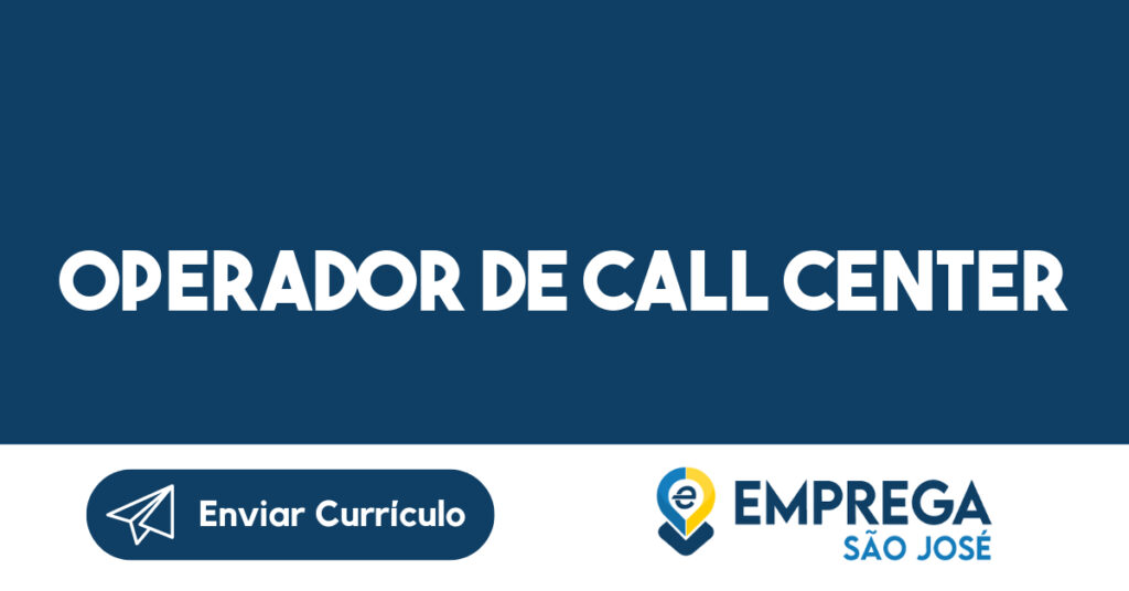 Operador De Call Center-São José Dos Campos - Sp 1