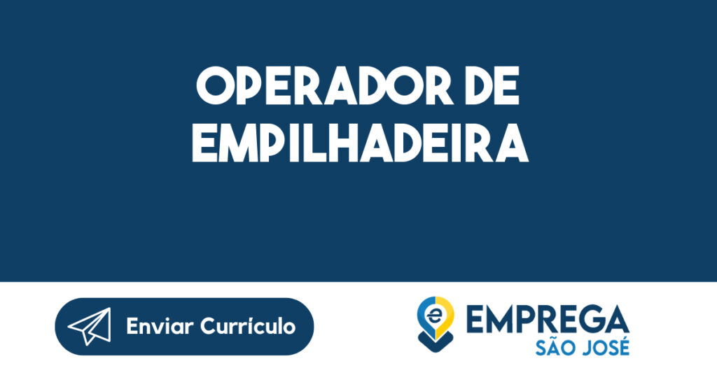 Operador De Empilhadeira-Jacarei - Sp 1