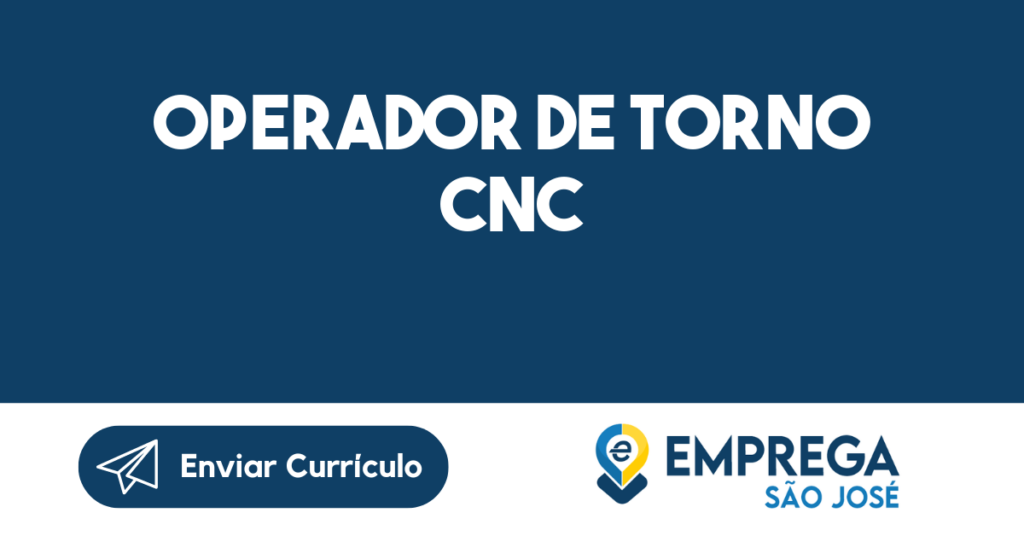 Operador De Torno Cnc-São José Dos Campos - Sp 1