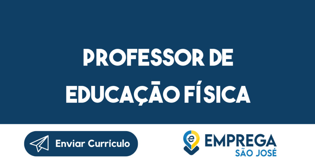 Professor De Educação Física-São José Dos Campos - Sp 1