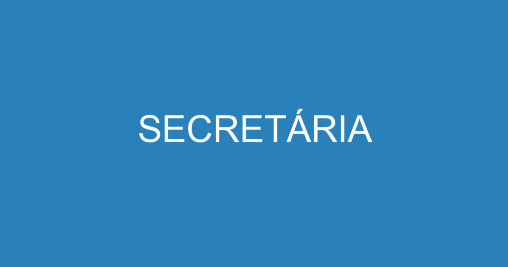 Secretária 1