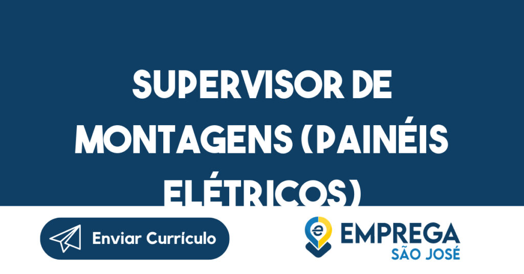 Supervisor De Montagens (Painéis Elétricos)-Jacarei - Sp 1