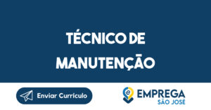 Técnico De Manutenção-São José Dos Campos - Sp 5